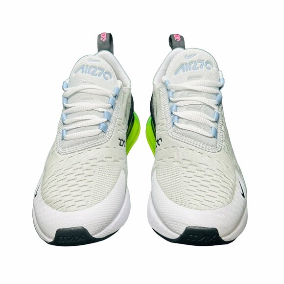🤩Nike Air Max 270 Women Shoes Sz 7.5 White Green Comfy Soft Sneakers FJ0734-043 - Picture 10 of 12
